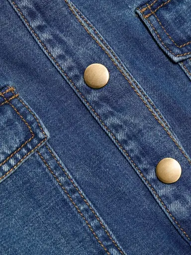 Rails Women's Ports Denim Top - Antique Blue | Thumbnail 7 Rails Women's Ports Denim Top - Antique Blue | Thumbnail 7