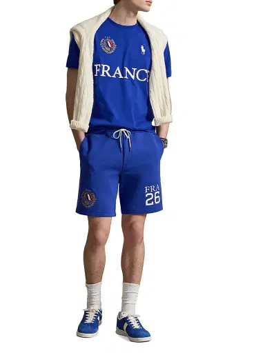 Polo Ralph Lauren Men's France Double-Knit Tech Shorts - Cruise Royal - Size XXL | Thumbnail 2 Polo Ralph Lauren Men's France Double-Knit Tech Shorts - Cruise Royal - Size XXL | Thumbnail 2
