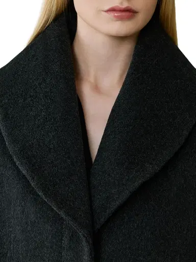 Soia & Kyo Women's Elsa Wool-Blend Shawl Collar Coat - Black Heather - Size Small | Thumbnail 5 Soia & Kyo Women's Elsa Wool-Blend Shawl Collar Coat - Black Heather - Size Small | Thumbnail 5