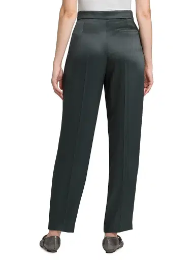 Giorgio Armani Women's Double Silk Satin Trousers | Thumbnail 5 Giorgio Armani Women's Double Silk Satin Trousers | Thumbnail 5