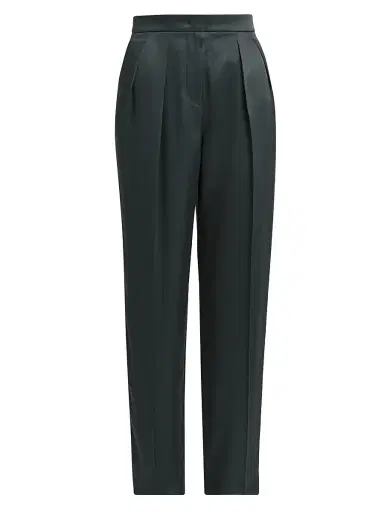 Giorgio Armani Women's Double Silk Satin Trousers | Thumbnail 1 Giorgio Armani Women's Double Silk Satin Trousers | Thumbnail 1