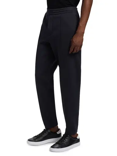 Emporio Armani Men's Jersey Joggers - Navy - Size Large | Thumbnail 4 Emporio Armani Men's Jersey Joggers - Navy - Size Large | Thumbnail 4