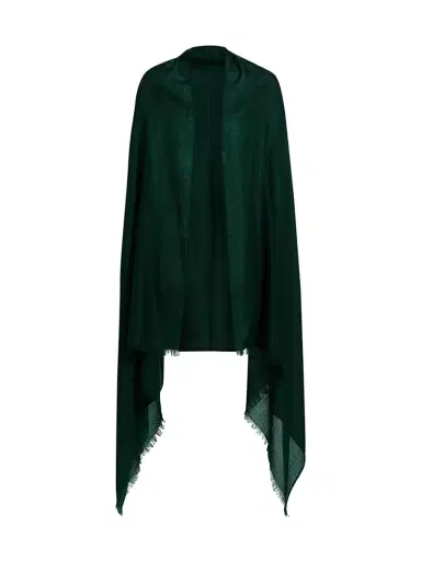 Sofia Cashmere Women's Lightweight Cashmere Scarf - Dark Green | Thumbnail 3 Sofia Cashmere Women's Lightweight Cashmere Scarf - Dark Green | Thumbnail 3