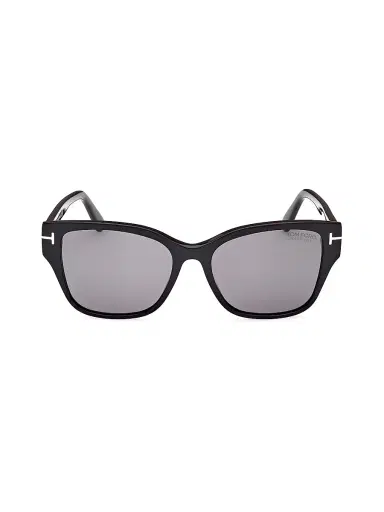 TOM FORD Women's Elsa 55MM Butterfly Sunglasses - Black Polarizied Smoke | Thumbnail 2 TOM FORD Women's Elsa 55MM Butterfly Sunglasses - Black Polarizied Smoke | Thumbnail 2