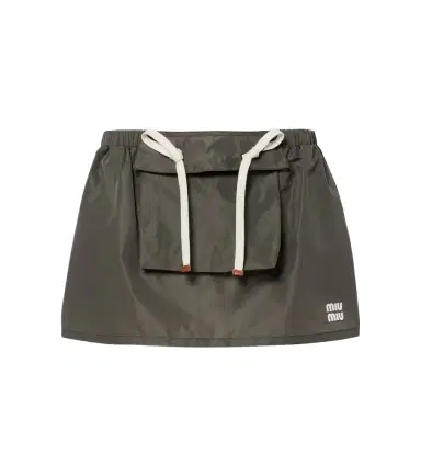 Miu Miu Technical miniskirt | Thumbnail 1 Miu Miu Technical miniskirt | Thumbnail 1