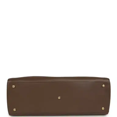 Chanel Chanel Large Cerf Shopping Bag Brown Calfskin Gold Hardware | Thumbnail 6 Chanel Chanel Large Cerf Shopping Bag Brown Calfskin Gold Hardware | Thumbnail 6