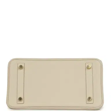 HERMÈS Hermes Birkin 25 Craie Togo Gold Hardware | Thumbnail 6 HERMÈS Hermes Birkin 25 Craie Togo Gold Hardware | Thumbnail 6