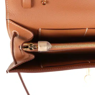 HERMÈS Hermes Kelly Wallet To Go Gold Evercolor Gold Hardware | Thumbnail 9 HERMÈS Hermes Kelly Wallet To Go Gold Evercolor Gold Hardware | Thumbnail 9