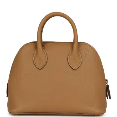 HERMÈS Pre-owned Hermes 1923 Bolide Mini Biscuit Evercolor Gold Hardware | Thumbnail 4 HERMÈS Pre-owned Hermes 1923 Bolide Mini Biscuit Evercolor Gold Hardware | Thumbnail 4