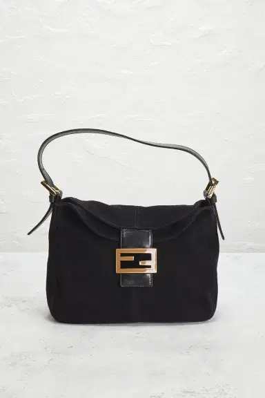 Fendi Suede Mama Baguette Shoulder Bag | Thumbnail 2 Fendi Suede Mama Baguette Shoulder Bag | Thumbnail 2