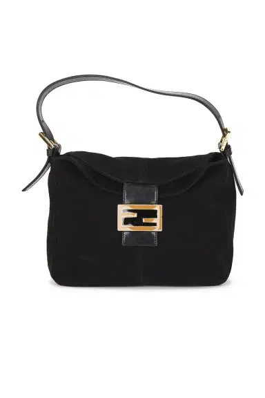 Fendi Suede Mama Baguette Shoulder Bag | Thumbnail 1 Fendi Suede Mama Baguette Shoulder Bag | Thumbnail 1