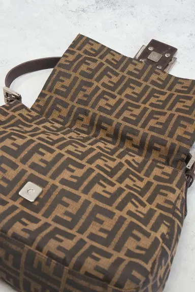 Fendi Zucca Mama Forever Baguette Shoulder Bag | Thumbnail 7 Fendi Zucca Mama Forever Baguette Shoulder Bag | Thumbnail 7