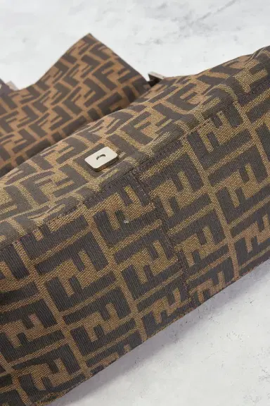 Fendi Zucca Mama Forever Baguette Shoulder Bag | Thumbnail 8 Fendi Zucca Mama Forever Baguette Shoulder Bag | Thumbnail 8