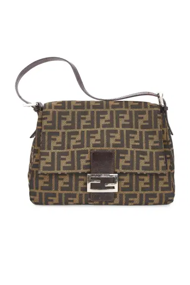 Fendi Zucca Mama Forever Baguette Shoulder Bag | Thumbnail 1 Fendi Zucca Mama Forever Baguette Shoulder Bag | Thumbnail 1