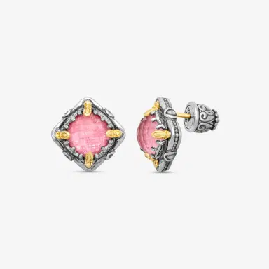 Konstantino Konstantino Gen K Sterling Silver & 18K Yellow Gold Tulite Stud Earrings by The Solist | Thumbnail 2 Konstantino Konstantino Gen K Sterling Silver & 18K Yellow Gold Tulite Stud Earrings by The Solist | Thumbnail 2