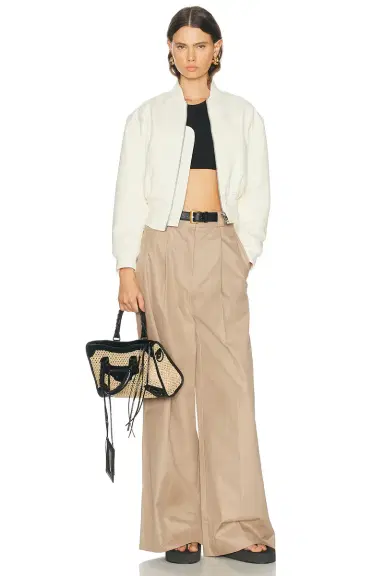 Balenciaga Cropped Bomber Jacket | Thumbnail 5 Balenciaga Cropped Bomber Jacket | Thumbnail 5