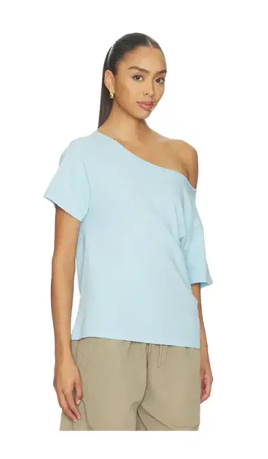 DAYDREAMER Solid Off The Shoulder Tee | Thumbnail 2 DAYDREAMER Solid Off The Shoulder Tee | Thumbnail 2