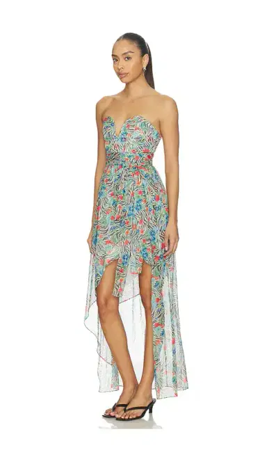 Amanda Uprichard Aurelia Maxi Dress | Thumbnail 2 Amanda Uprichard Aurelia Maxi Dress | Thumbnail 2