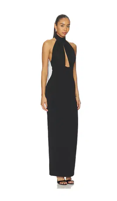 Nookie Martini Halter Gown | Thumbnail 2 Nookie Martini Halter Gown | Thumbnail 2