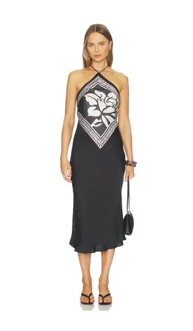Free People Citrine Midi Dress | Thumbnail 1 Free People Citrine Midi Dress | Thumbnail 1