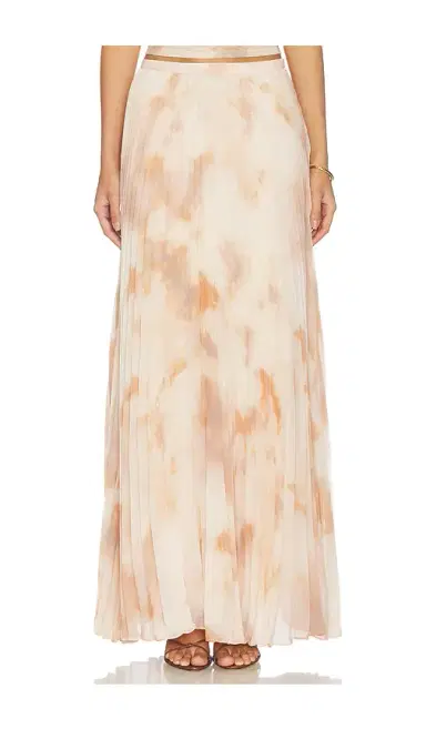 L'Agence Torin Pleated Maxi Skirt | Thumbnail 1 L'Agence Torin Pleated Maxi Skirt | Thumbnail 1
