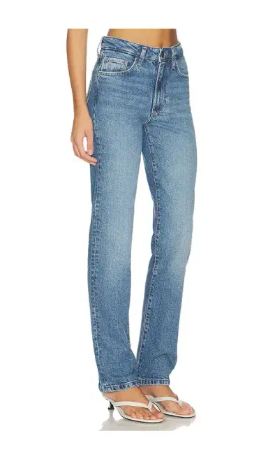 Favorite Daughter The Jen Mid Rise Slim Straight Jean | Thumbnail 2 Favorite Daughter The Jen Mid Rise Slim Straight Jean | Thumbnail 2