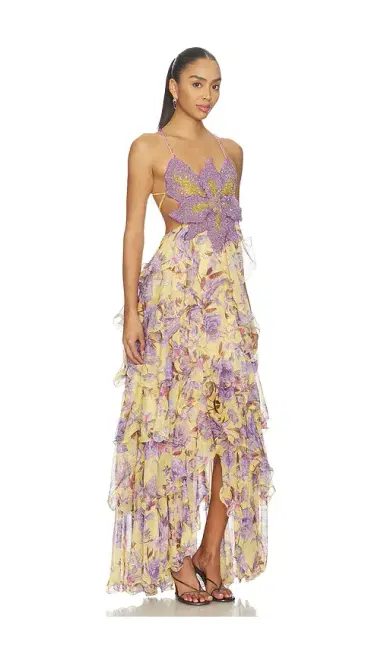 PatBo Peony Butterfly Maxi Dress | Thumbnail 2 PatBo Peony Butterfly Maxi Dress | Thumbnail 2