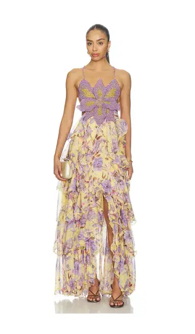 PatBo Peony Butterfly Maxi Dress | Thumbnail 1 PatBo Peony Butterfly Maxi Dress | Thumbnail 1
