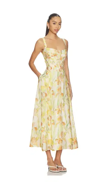 Bardot Adaline Printed Midi Dress | Thumbnail 2 Bardot Adaline Printed Midi Dress | Thumbnail 2