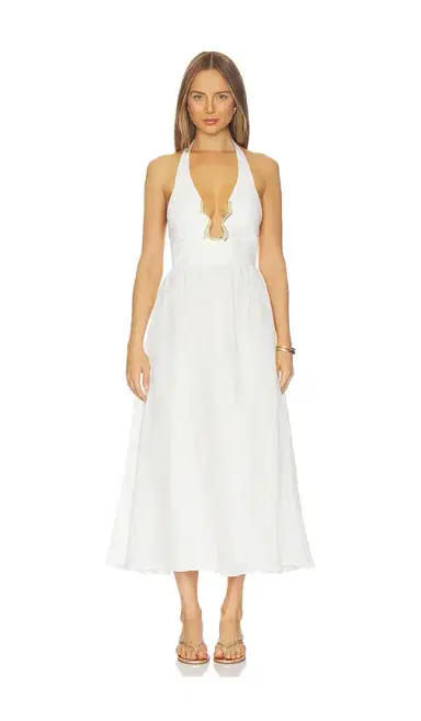 Bardot Cavarly Ramie Halter Dress | Thumbnail 1 Bardot Cavarly Ramie Halter Dress | Thumbnail 1