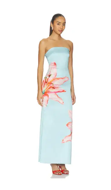 MORE TO COME Lyza Strapless Maxi Dress | Thumbnail 2 MORE TO COME Lyza Strapless Maxi Dress | Thumbnail 2