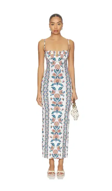 Montce Petal Long Slip Dress | Thumbnail 1 Montce Petal Long Slip Dress | Thumbnail 1
