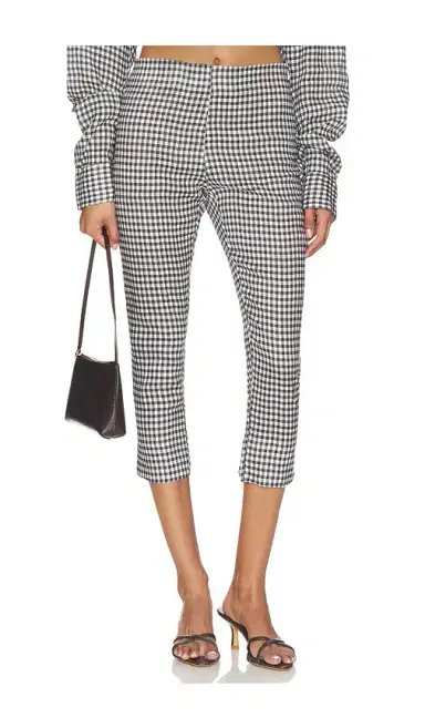 AEXAE x REVOLVE Linen Capri Pant | Thumbnail 1 AEXAE x REVOLVE Linen Capri Pant | Thumbnail 1