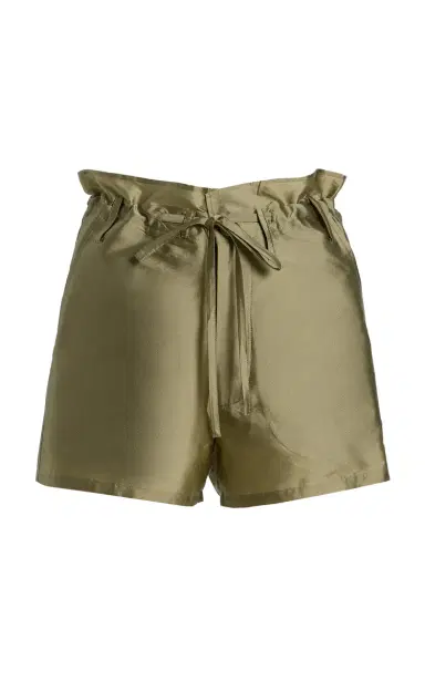 CHAN LUU Techno Taffeta Shorts | Thumbnail 3 CHAN LUU Techno Taffeta Shorts | Thumbnail 3