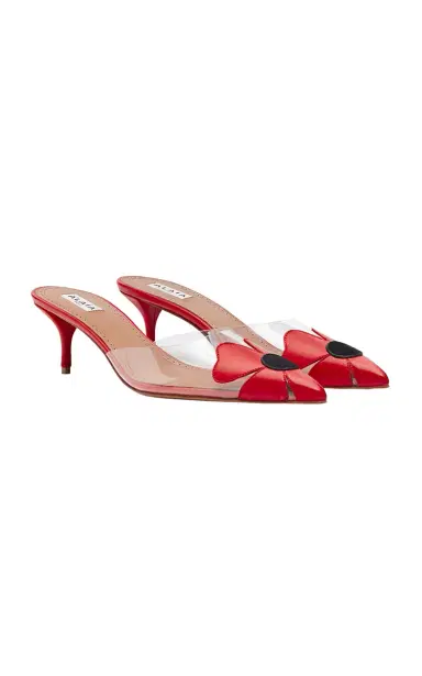 Alaïa Bloom Suede Pumps | Thumbnail 3 Alaïa Bloom Suede Pumps | Thumbnail 3