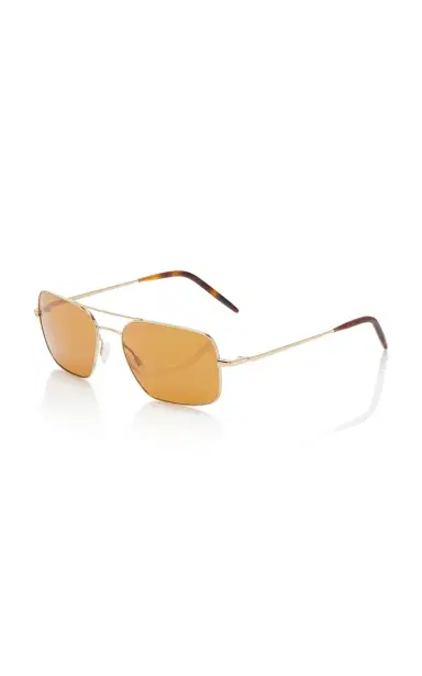 Oliver Peoples Victory II Square-Framed Metal Sunglasses | Thumbnail 3 Oliver Peoples Victory II Square-Framed Metal Sunglasses | Thumbnail 3