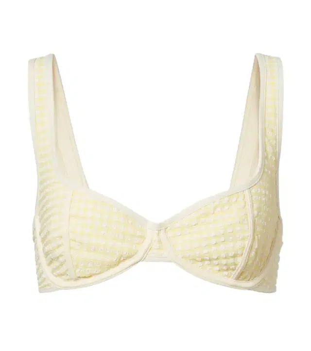 Romy gingham bikini top Romy gingham bikini top