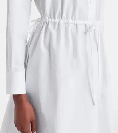 McQueen Cotton poplin shirt dress | Thumbnail 2 McQueen Cotton poplin shirt dress | Thumbnail 2