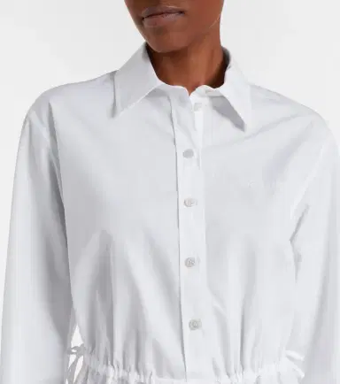 McQueen Cotton poplin shirt dress | Thumbnail 3 McQueen Cotton poplin shirt dress | Thumbnail 3