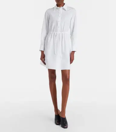 McQueen Cotton poplin shirt dress | Thumbnail 4 McQueen Cotton poplin shirt dress | Thumbnail 4