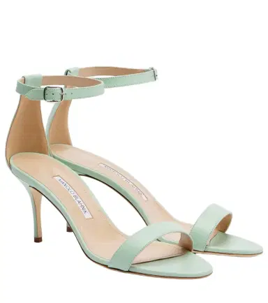 Manolo Blahnik Chaos leather sandals | Thumbnail 1 Manolo Blahnik Chaos leather sandals | Thumbnail 1