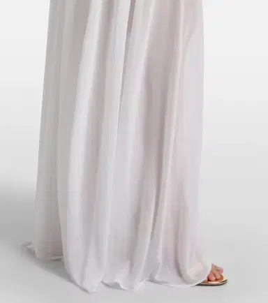 Christopher Esber Stone Pin draped jersey gown | Thumbnail 3 Christopher Esber Stone Pin draped jersey gown | Thumbnail 3