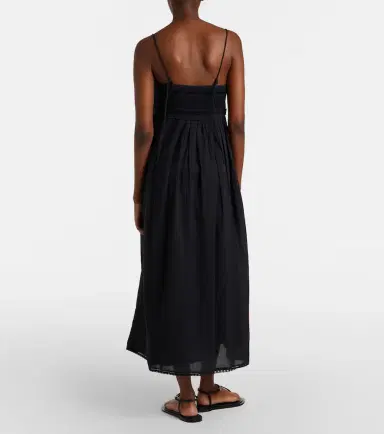 Posse Danielle lace-trimmed cotton midi dress | Thumbnail 5 Posse Danielle lace-trimmed cotton midi dress | Thumbnail 5