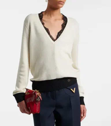 Valentino VLogo wool-blend sweater | Thumbnail 6 Valentino VLogo wool-blend sweater | Thumbnail 6