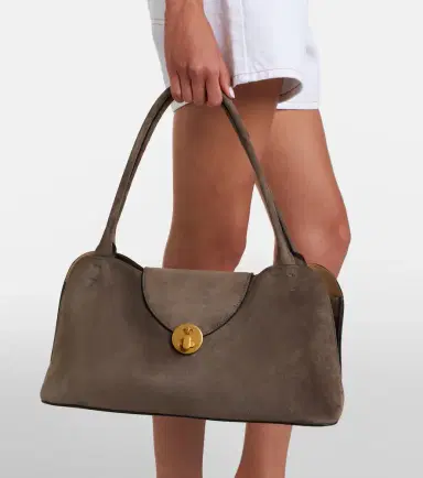 Versace Vivian suede shoulder bag | Thumbnail 6 Versace Vivian suede shoulder bag | Thumbnail 6