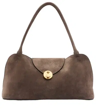 Versace Vivian suede shoulder bag | Thumbnail 1 Versace Vivian suede shoulder bag | Thumbnail 1