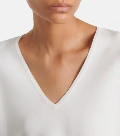 Max Mara Embellished crêpe top | Thumbnail 3 Max Mara Embellished crêpe top | Thumbnail 3