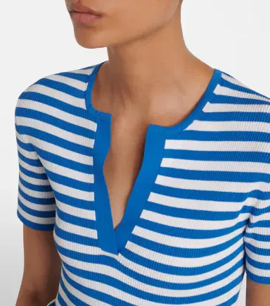 Max Mara Striped scarf-detail knitted top | Thumbnail 4 Max Mara Striped scarf-detail knitted top | Thumbnail 4