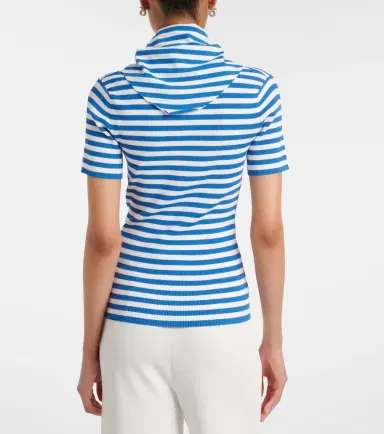 Max Mara Striped scarf-detail knitted top | Thumbnail 8 Max Mara Striped scarf-detail knitted top | Thumbnail 8