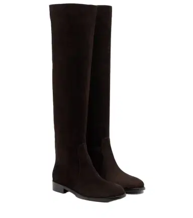 Gianvito Rossi Zayne suede knee-high boots | Thumbnail 1 Gianvito Rossi Zayne suede knee-high boots | Thumbnail 1